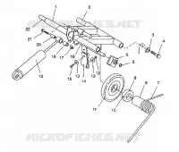 BRAS DE SUSPENSION ARRIERE TRAIL/0930761 AND  TRAIL DELUXE/0930243 (4923222322024A)