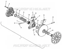 EMBRAYAGE DE TRANSMISSION 440 0962760 (4931743174B013)