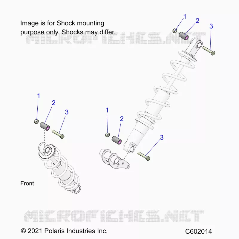 SUSPENSION, SUPPORT AMORTISSEUR , REAR SUSP.