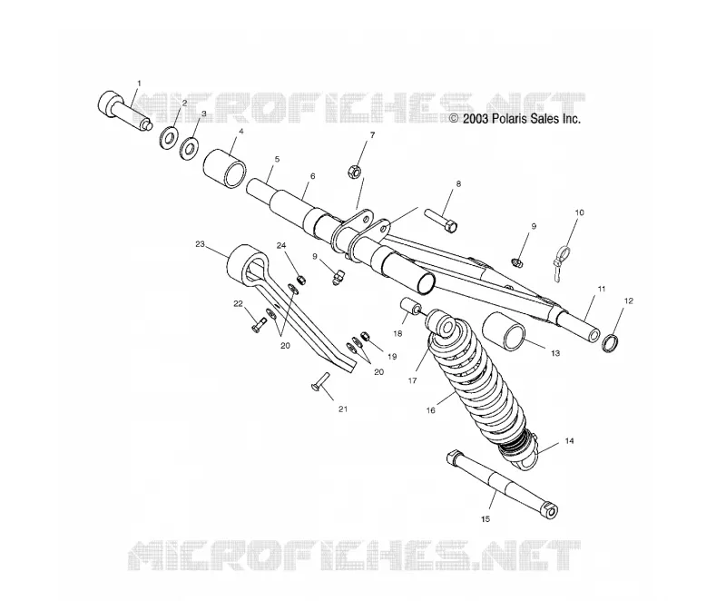 BRAS DE SUSPENSION AVANT (M-10)