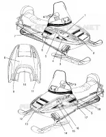 EMBLEMES LITE GT 0963133 and EUROPEAN LITE GT E963133 (4933083308A011)