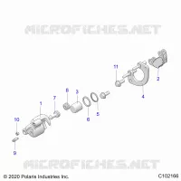 FREIN AVANT CALIPER