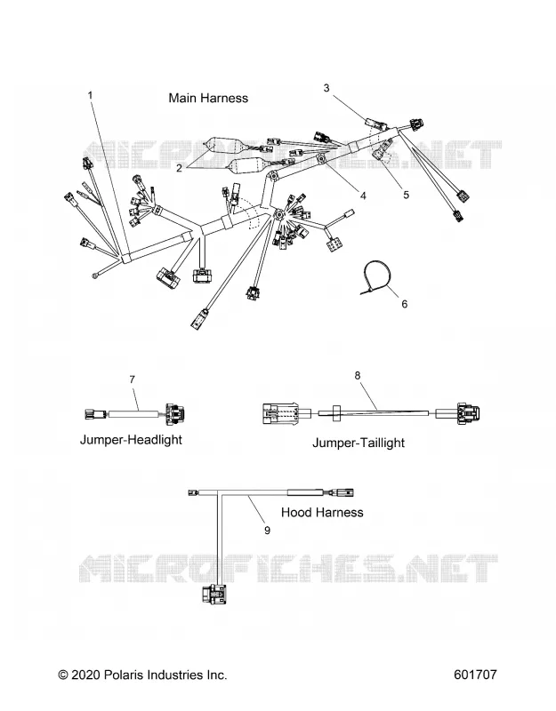ELECTRICITE, WIRE HARNESSES
