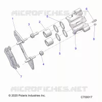 FREIN AVANT CALIPER
