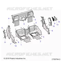 CARROSSERIE ARRIERE CLOSEOFF AND FENDERS