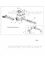 FREIN AVANT BRAKE LEVER AND MASTER CYLINDER