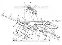 BRAS DE SUSPENSION AVANT 500 EFI RMK 0962974 (4931983198B012)