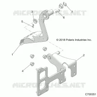 BRAKES, PEDAL AND MAITRE CYLINDRE