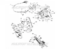 ELECTRICITE/FEU ARRIERE ASSEMBLY XPLORER 4X4 W959140 (4930223022C009)