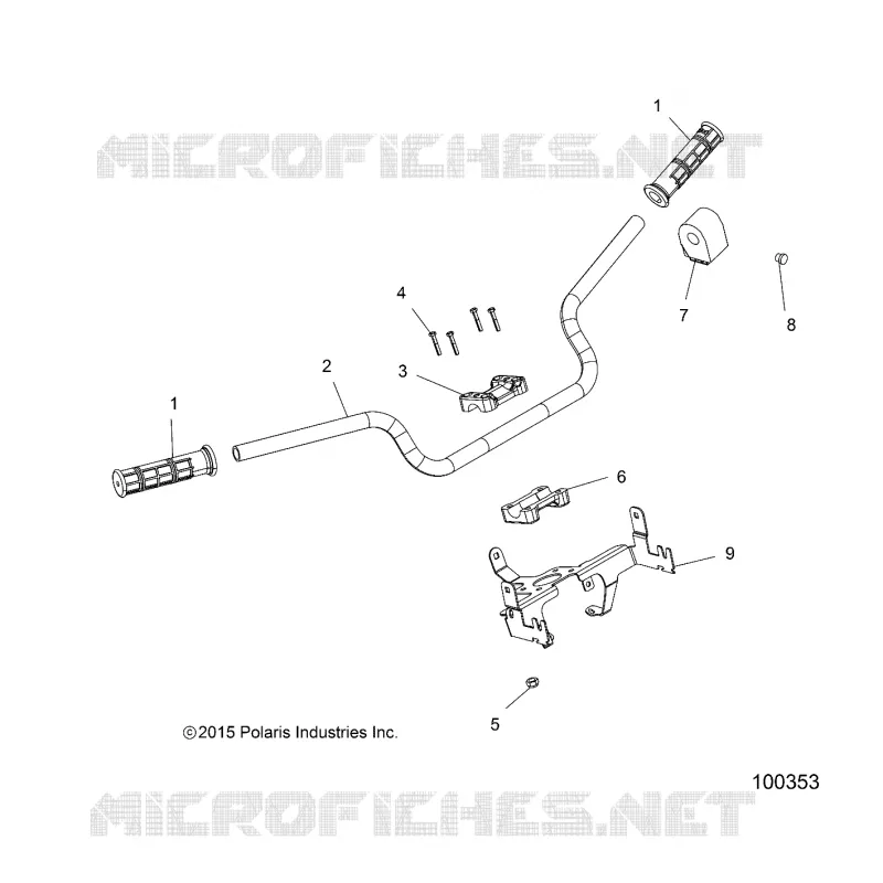 STEERING, GUIDON ET COMMODOS