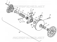 EMBRAYAGE DE TRANSMISSION STORM 0975782, STORM S.E. H975782, EUROPEAN STORM S.E. E975782 (4937823782C005)