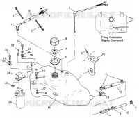RESERVOIR D'HUILE SL 700 B974071, Intl. SL 700 I974071, SL 700 Deluxe B974072 and In (4940874087A014)