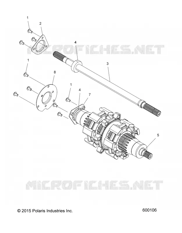 SYSTÈME DE TRANSMISSION, JACKSHAFT AND ARBRE DE TRANSMISSION
