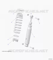 SUSPENSION, AMORTISSEUR AVANT MOUNTING