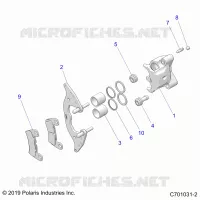 FREIN AVANT CALIPER