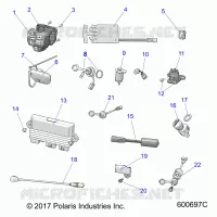ELECTRICITE, SWITCHES, SENSORS AND COMPONENTS