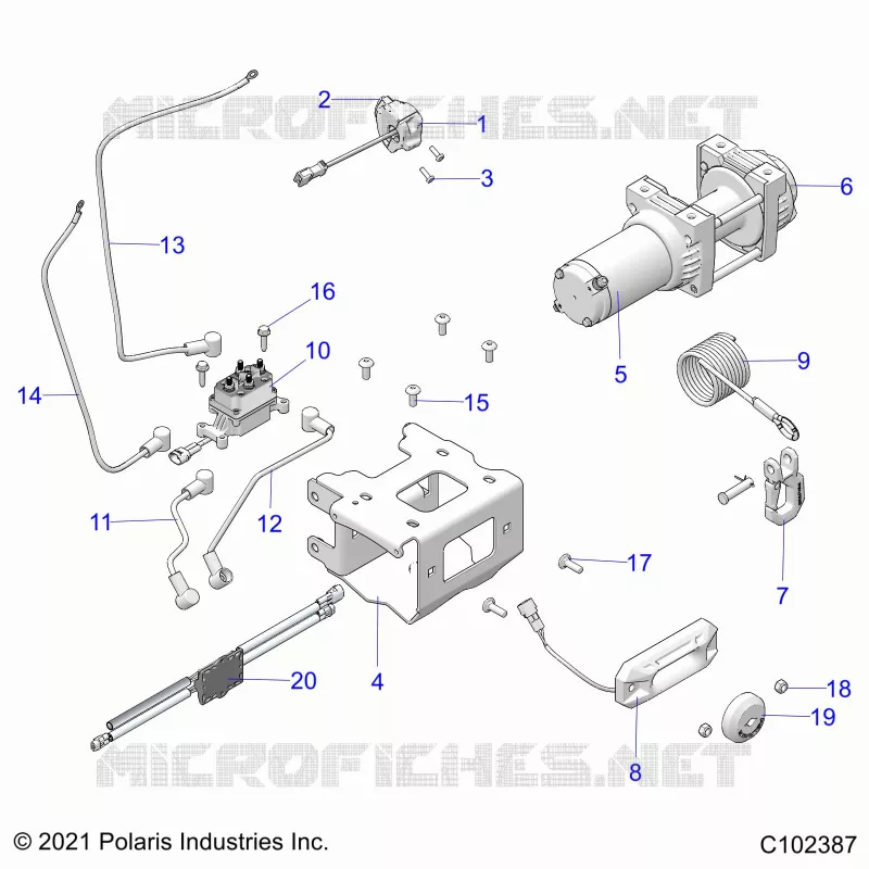 CHASSIS, TREUIL