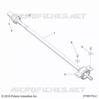 SYSTÃˆME DE TRANSMISSION, REAR PROP SHAFT