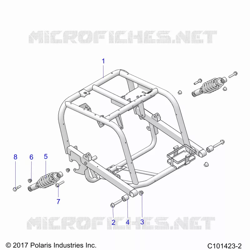 SUSPENSION ARRIERE SWING ARM