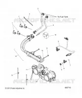 SYSTÃˆME D'ALIMENTATION, RAIL, LINES AND THROTTLE BODY