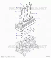 ENGINE, COUVERCLE SOUPAPE