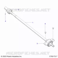 SYSTÃˆME DE TRANSMISSION, REAR PROP SHAFT