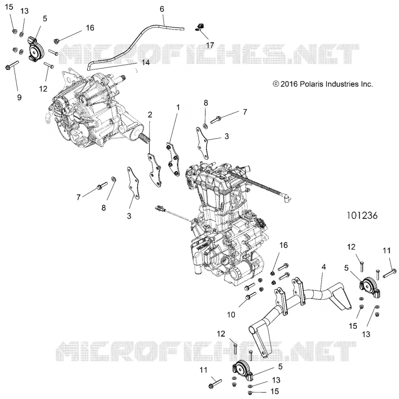 ENGINE, ENGINE AND TRANSMISSION MOUNTING