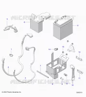 ELECTRICITE, BATTERY/BOX AND CABLES