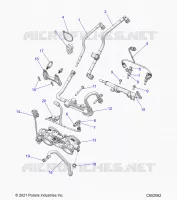 SYSTÃˆME D'ALIMENTATION, RAIL, LINES AND THROTTLE BODY