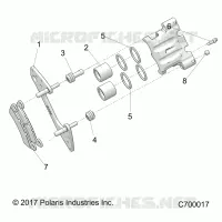 FREIN AVANT CALIPER