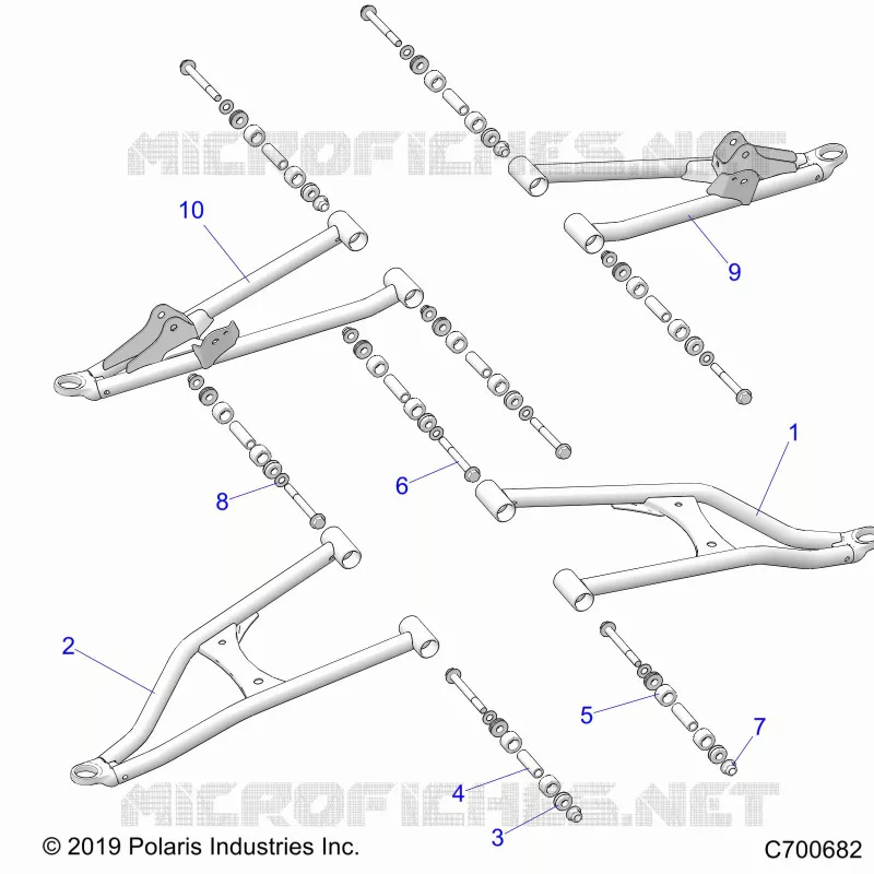 SUSPENSION AVANT CONTROL ARMS