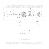 SYSTEME DE TRANSMISSION, PRIMARY CLUTCH
