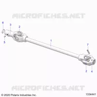 SYSTÃˆME DE TRANSMISSION, FRONT PROP SHAFT