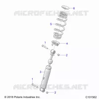 SUSPENSION ARRIERE SHOCKS