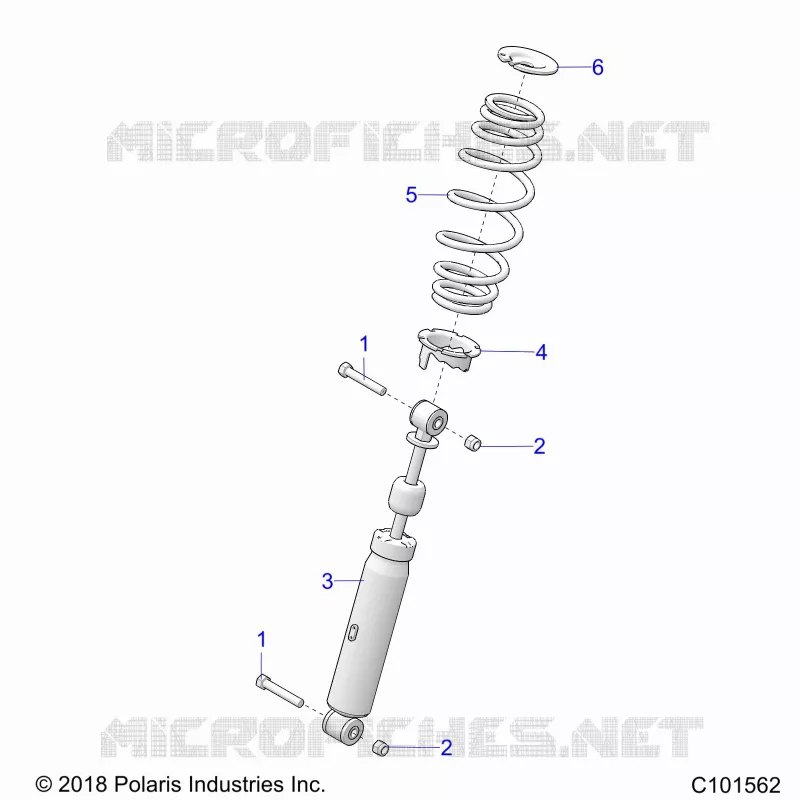 SUSPENSION ARRIERE SHOCKS
