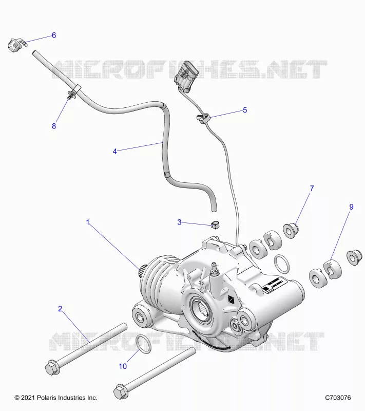 SYSTÃˆME DE TRANSMISSION, FRONT GEARCASE MOUNTING