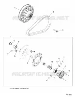 SYSTEME DE TRANSMISSION, SECONDARY CLUTCH