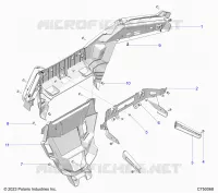CARROSSERIE ARRIERE BUMPER,