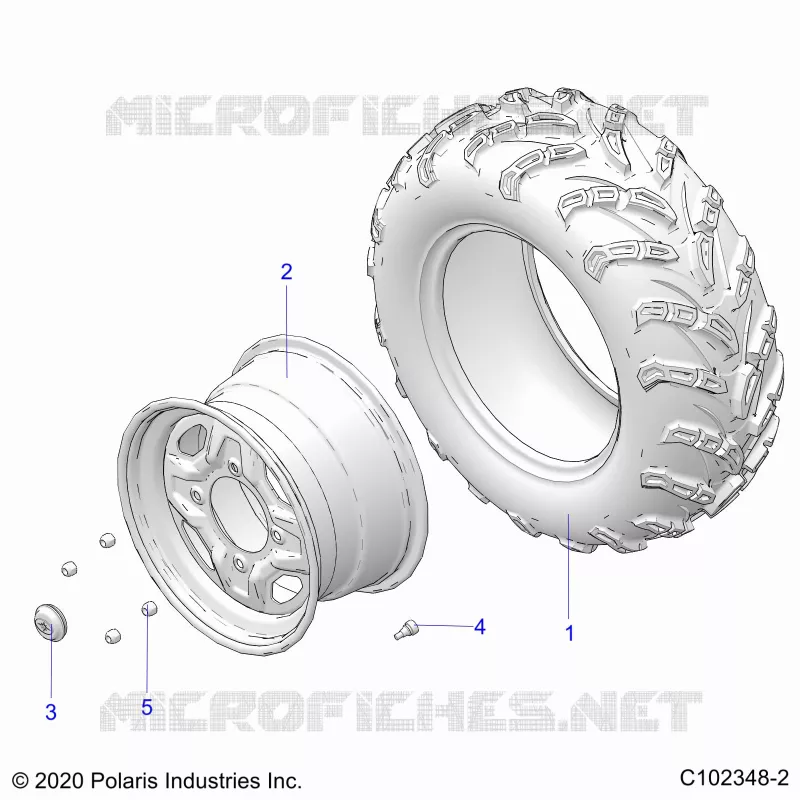 ROUES, REAR