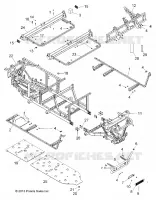 CHASSIS, CADRE AND FRONT BUMPER