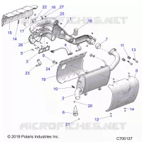 ENGINE, ECHAPPEMENT
