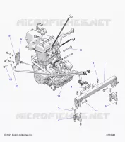 MOTEUR, MOUNTING &amp; LONG BLOCK