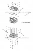 CYLINDRE AND CARTERS MOTEUR