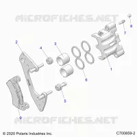 FREIN AVANT CALIPER