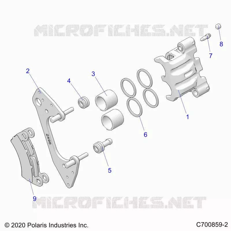 FREIN AVANT CALIPER