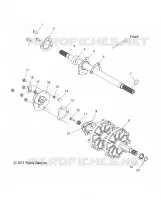 DRIVE TRAIN, JACKSHAFT AND ARBRE DE TRANSMISSION