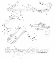 SUSPENSION ARRIERE CONTROL ARMS