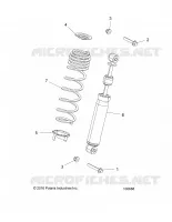 SUSPENSION, AMORTISSEUR AVANT MOUNTING