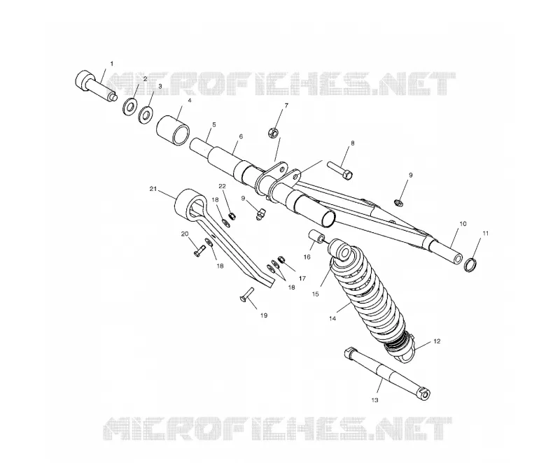 BRAS DE SUSPENSION AVANT (M-10)