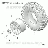 OPT, BLACK, ALUMINUM ROUE AVANTS